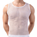 Camisa Masculina Transparente de Malha