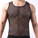 Camisa Masculina Transparente de Malha