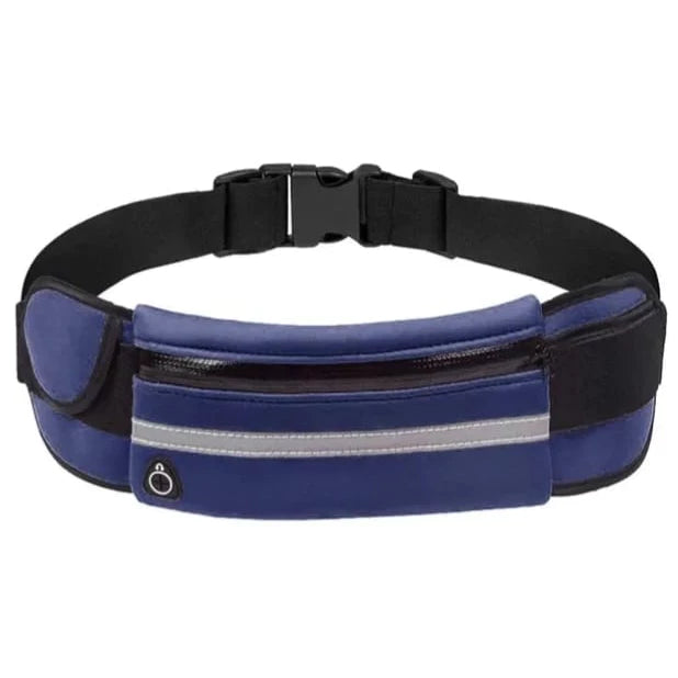 Pochete Fitness Unissex em Neoprene com Faixa Refletiva – Ideal para Corrida, Caminhada e Treinos!