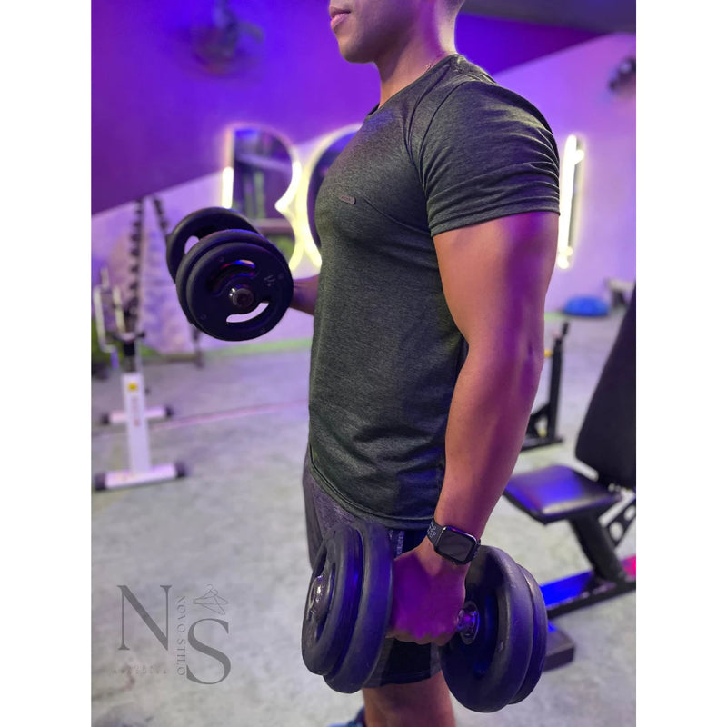 Kit com 4 Camisetas Masculinas Malha Fria – Dry Fit | Conforto e Estilo para Treinar ou Usar no Dia a Dia