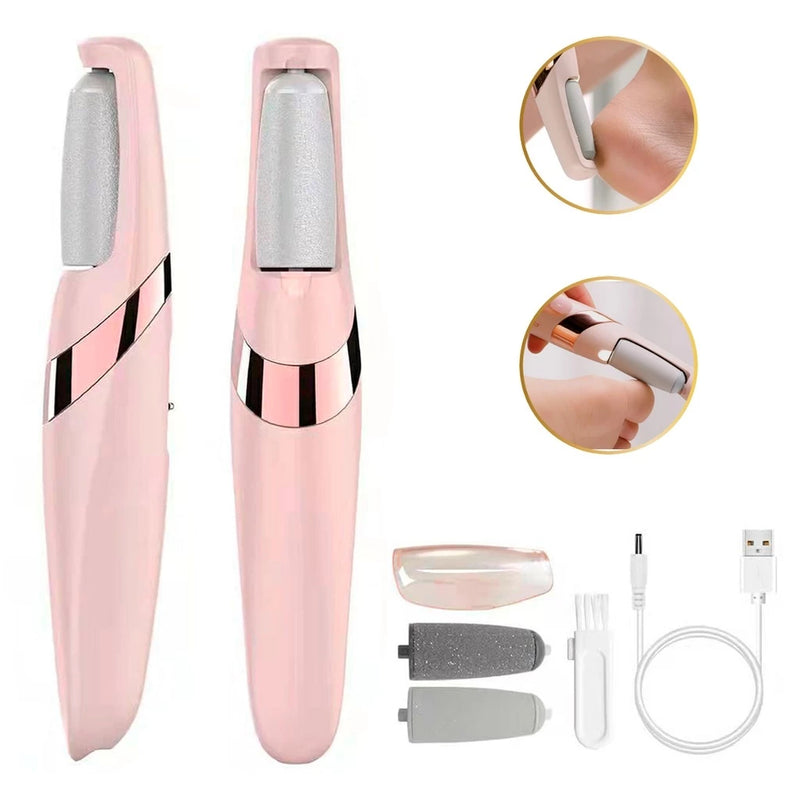 Lixador de Pé Elétrico – Esfoliador Portátil com Recarregador USB