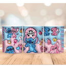Caneca Xícara Personalizada Lilo e Stitch Disney – Efeito 3D em Porcelana 325ml