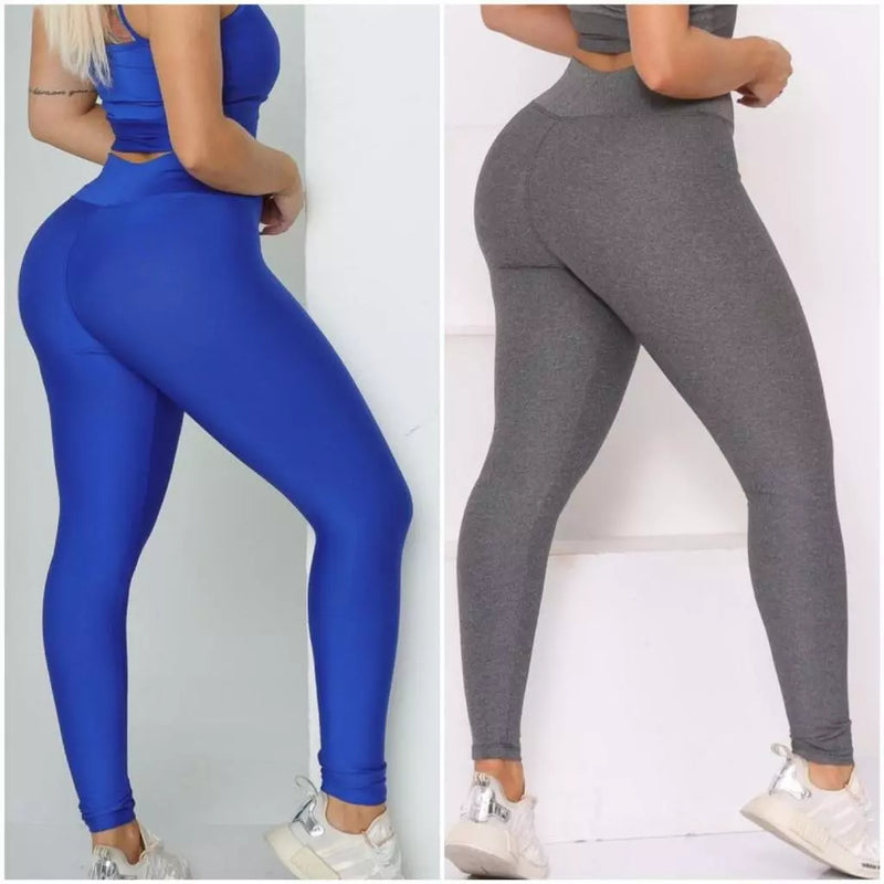 Kit com 2 Leggings Suplex Lisa – Zero Transparência