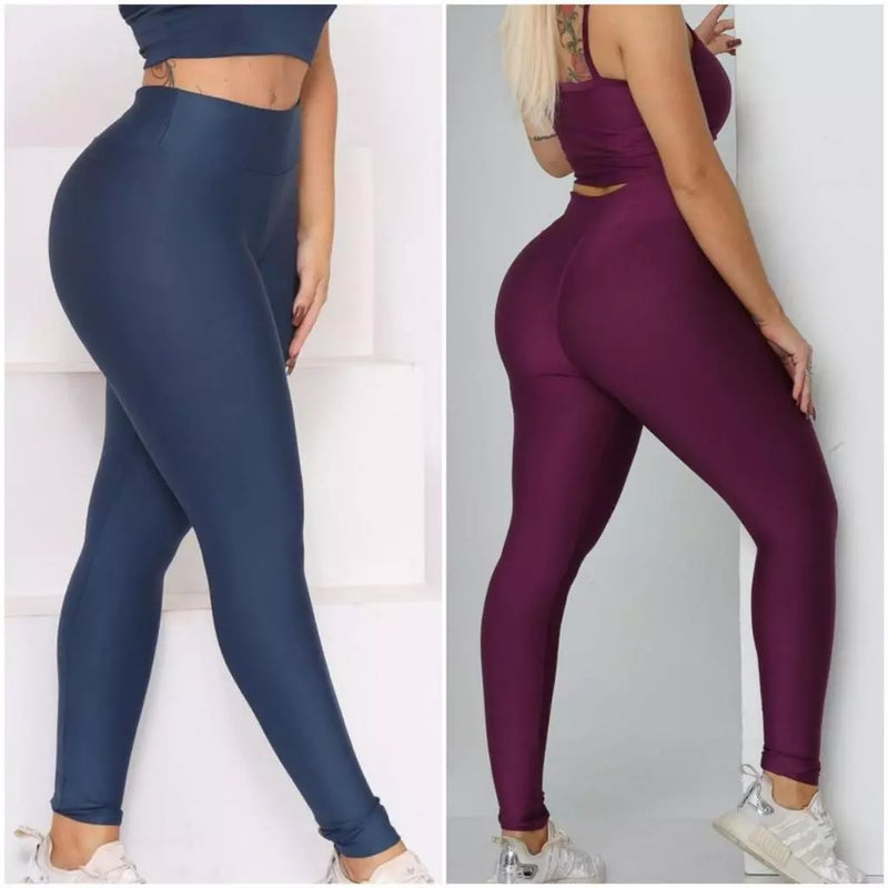 Kit com 2 Leggings Suplex Lisa – Zero Transparência