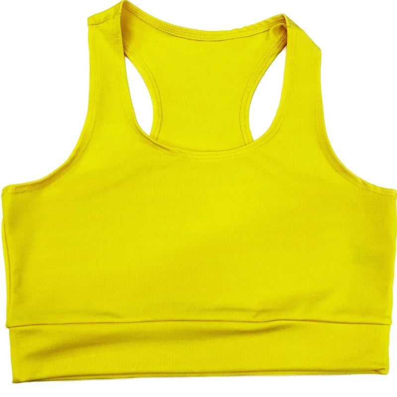 Kit com 10 Tops Fitness Femininos – Modelo Nadador | Alta Sustentação e Conforto no Seu Treino