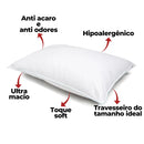 Kit com 4 Travesseiros Pluma – Conforto de Luxo Todas as Noites!