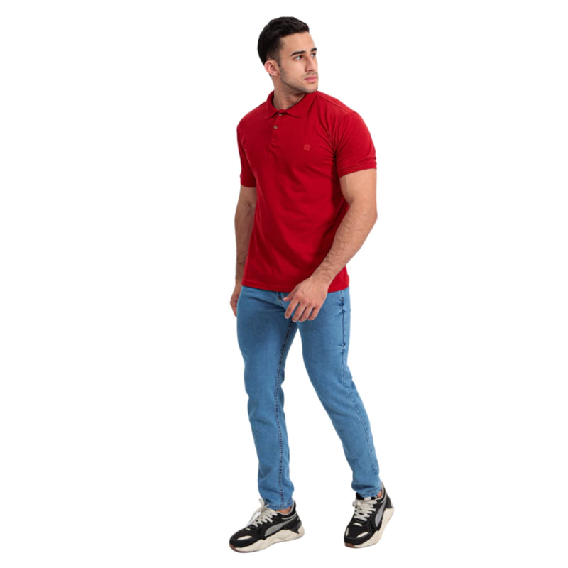 Kit com 5 Camisas Polo Masculinas Algodão Piquet – Estilo e Versatilidade para o Dia a Dia