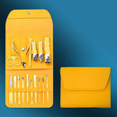 Kit Manicure e Pedicure 16 Peças com Bolsa Dobrável – Aço Inoxidável