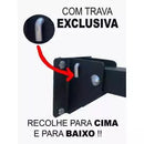 Varal Em Aço Dobrável Cabo Aço Encapado