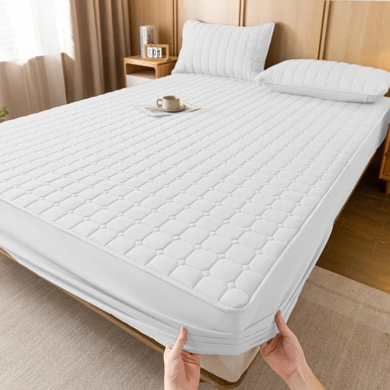 Protetor de Colchão Impermeável com Elástico – Conforto, Proteção e Durabilidade