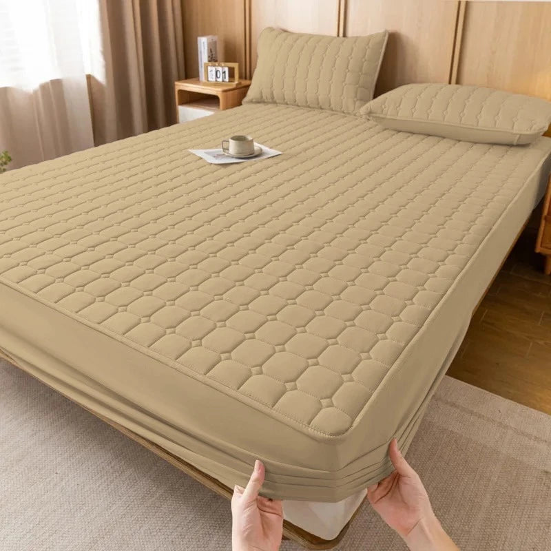 Protetor de Colchão Impermeável com Elástico – Conforto, Proteção e Durabilidade