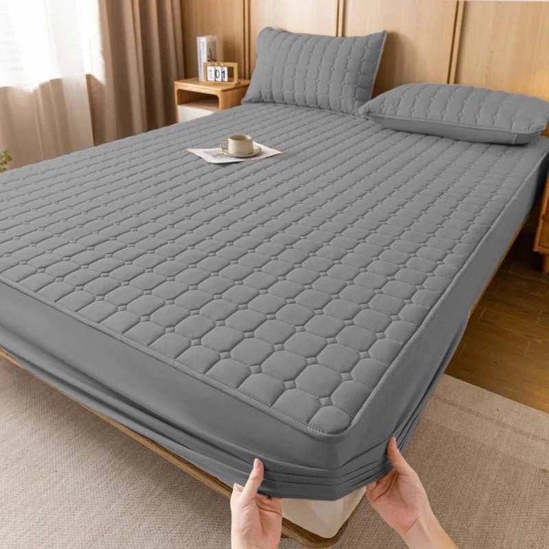 Protetor de Colchão Impermeável com Elástico – Conforto, Proteção e Durabilidade