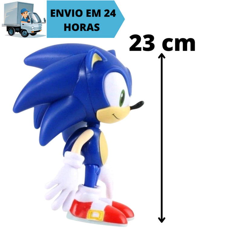 Boneco Sonic Super Size – Coleção Articulada Oficial!