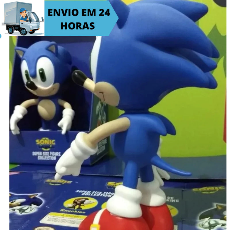 Boneco Sonic Super Size – Coleção Articulada Oficial!