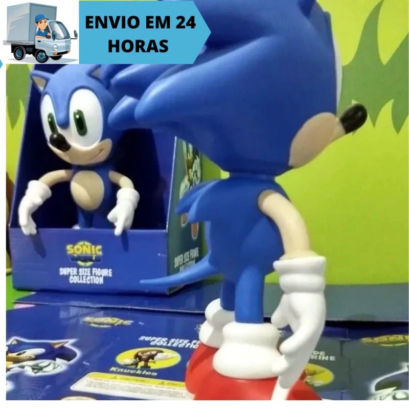 Boneco Sonic Super Size – Coleção Articulada Oficial!