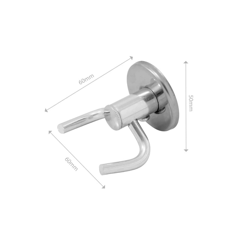 Kit Acessórios Para Banheiro 6 Peças – Aço Inox Cromado com Porta Shampoo em Vidro