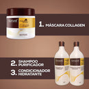 Kit Karseell Original – Tratamento Capilar Completo (Shampoo + Condicionador + Máscara + Óleo)