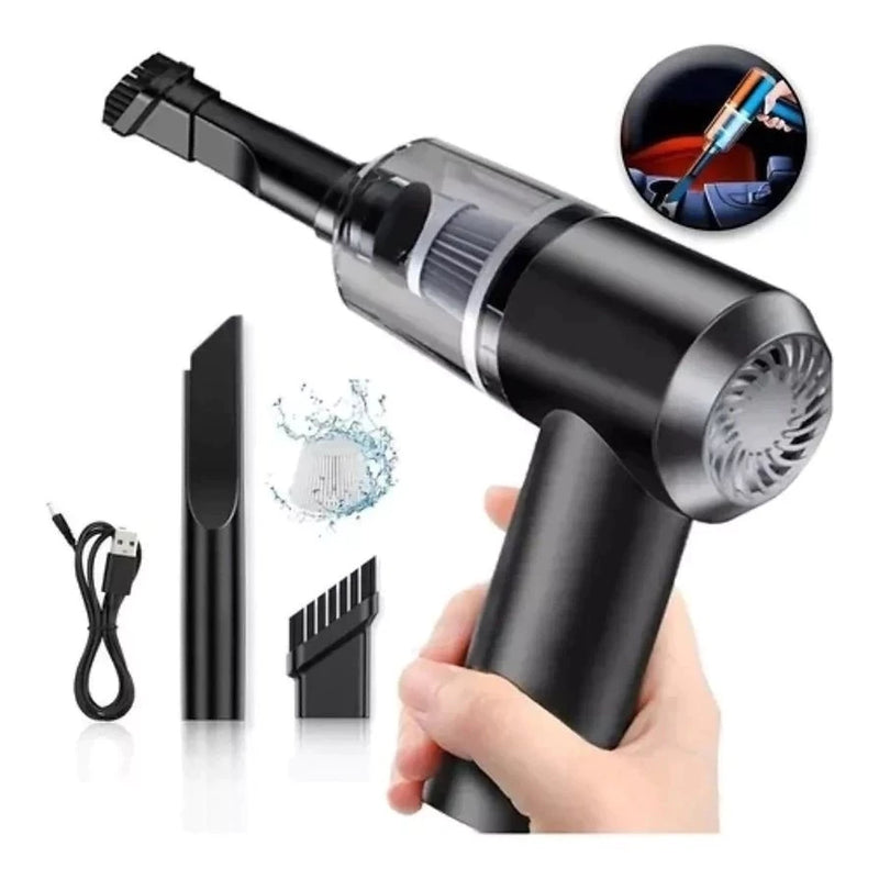 Mini Aspirador de Pó Portátil Recarregável 3 em 1 – Sem Fio – 6000Pa de Sucção
