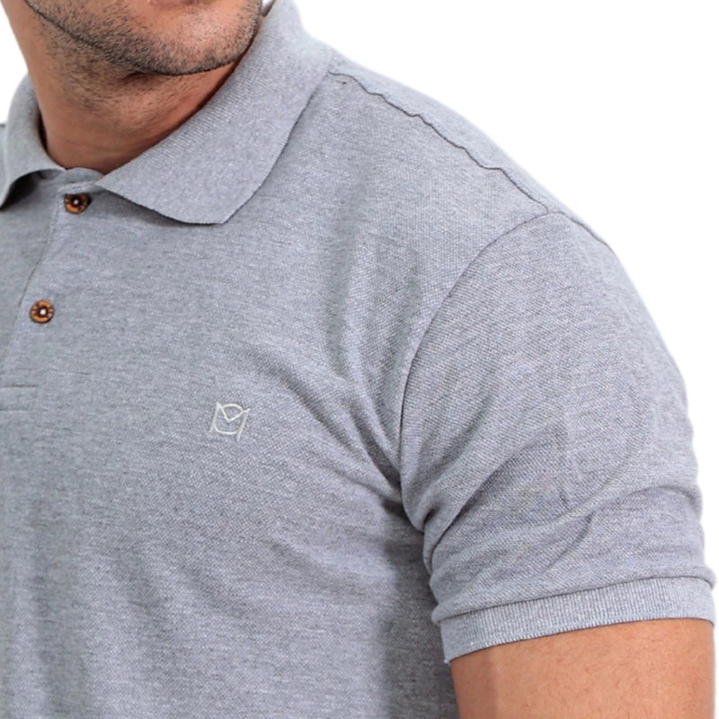 Kit com 5 Camisas Polo Masculinas Algodão Piquet – Estilo e Versatilidade para o Dia a Dia