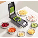 Fatiador e Ralador de Legumes Profissional 16 em 1 – Mais Praticidade na Sua Cozinha