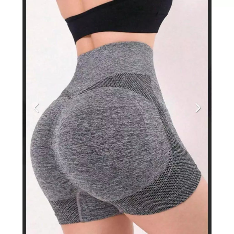 Kit com 3 Shorts Femininos Legging Meia Coxa – Fitness | Academia | Empina Bumbum | Alta Modelagem