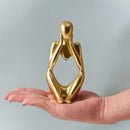 Kit Trio Estatueta Decorativa - Decoração Elegante