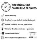 Kit Nicho + Prateleiras Decorativas em MDF – 3 Peças