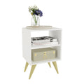 Mesa de Cabeceira Palma Retrô – Design Compacto e Sofisticado
