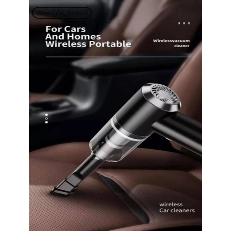 Mini Aspirador de Pó Portátil Recarregável 3 em 1 – Sem Fio – 6000Pa de Sucção