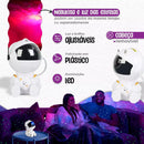 Luminária Projetor Estrelado Astronauta com Controle Remoto