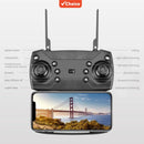 Drone E88Pro com Câmera Wi-Fi FPV, Design Dobrável e Funções Inteligentes – Controle via APP | Até 15min de Voo